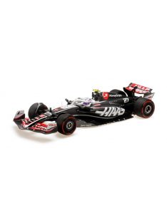   Minichamps - HAAS F1  FW24 TEAM MONEYGRAM HAAS N 27 SEASON 2024 NICO HULKENBERG BLACK WHITE