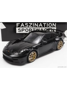   Minichamps - Porsche 911 992 Gt3 Coupe 2021 - Gold Rims Black