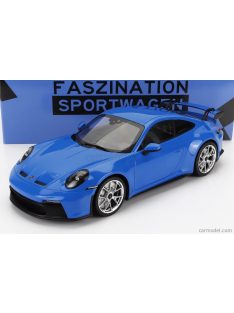   Minichamps - Porsche 911 992 Gt3 Coupe 2021 - Silver Rims Shark Blue