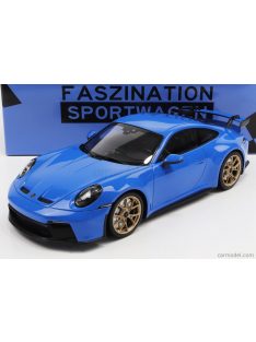 Minichamps - Porsche 911 992 Gt3 Coupe 2021 - Gold Rims Blue