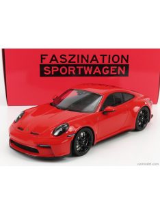   Minichamps - Porsche 911 992 Gt3 Touring Coupe 2022 - Black Rims Guards Red