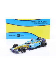   Minichamps - RENAULT F1  R25 TEAM RENAULT N 1 WORLD CHAMPION WINNER SAN MARINO ITALY GP 2005 FERNANDO ALONSO LIGHT BLUE YELLOW