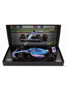   Minichamps - Renault F1 A522 Team Alpine Bwt N 14 Australian Gp 2022 Fernando Alonso Blue Pink