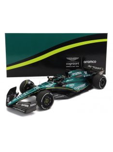   Minichamps - ASTON MARTIN F1  AMR23 TEAM ARAMCO COGNIZANT N 18 6th BAHRAIN GP 2023 LANCE STROLL GREEN