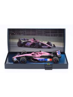   Minichamps - ALPINE F1  A523 TEAM BWT ALPINE N 31 BAHRAIN GP 2023 ESTEBAN OCON PINK BLUE BLACK