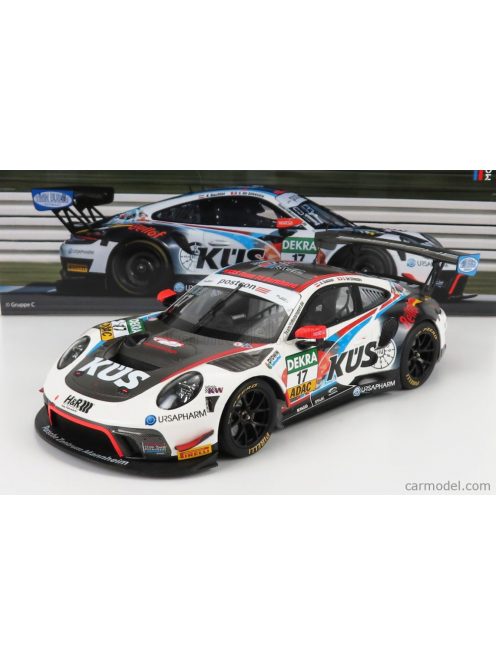 Minichamps - Porsche 911 991-2 Gt3 R Team Kues 75 Bernhard N 17 Adac Gt Masters Hockenheim 2020 K.Bachler - S.De Silvestro - Stefan Bellof Tribute Black White Red