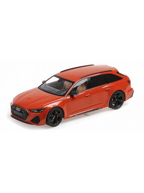 Minichamps - 1:18 Audi Rs 6 Avant - 2019 - Orange Metallic