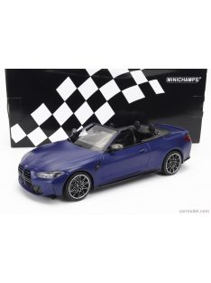 Minichamps - Bmw 4-Series M4 Cabriolet 2020 Blue Met