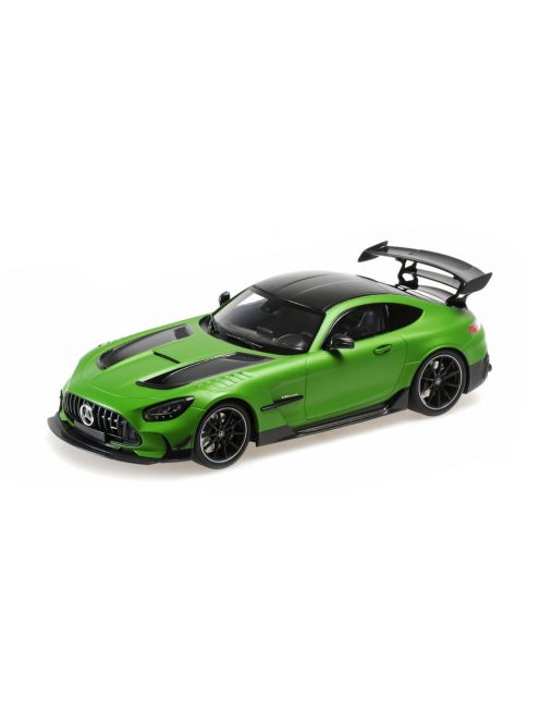 Minichamps - 1:18 MERCEDES-AMG GT BLACK SERIES – 2020 – MATT GREEN METALLIC - MINICHAMPS