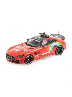   Minichamps - 1:18 Mercedes-Amg Gt-R - 2020 - 'Safety Car Formula 1' Mugello Gp 2020 - 1.000 Gp For Ferrari