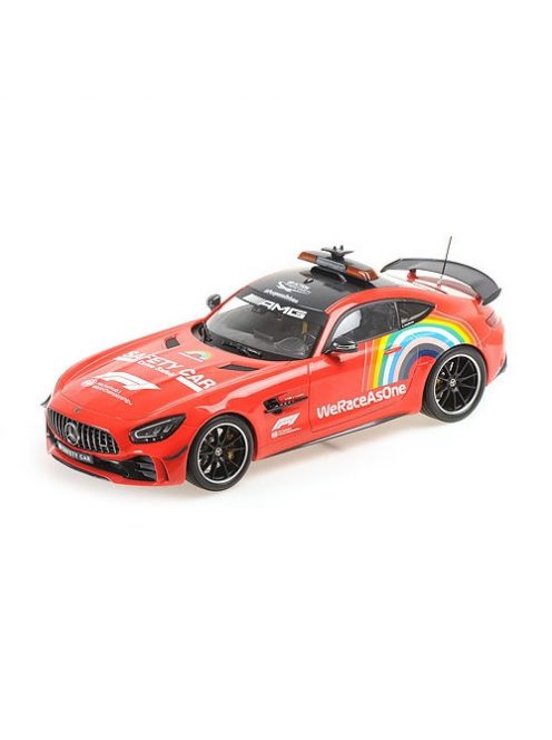 Minichamps - 1:18 Mercedes-Amg Gt-R - 2020 - 'Safety Car Formula 1' Mugello Gp 2020 - 1.000 Gp For Ferrari