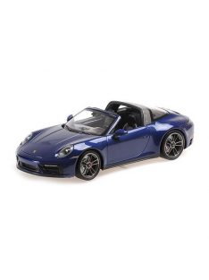   Minichamps - 1:18 Porsche 911 (992)  Targa 4 Gts - 2021 - Blue Metallic