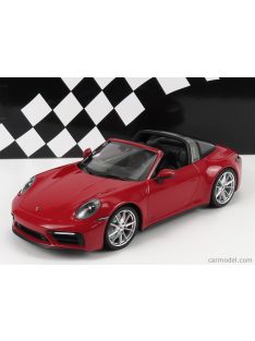   Minichamps - 1:18 Porsche 911 (992)  Targa 4 Gts - 2021 - Red