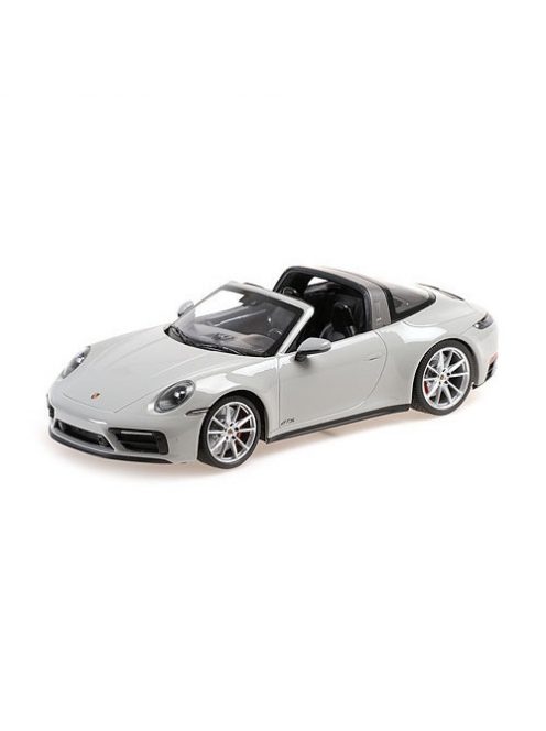 Minichamps - 1:18 Porsche 911 (992)  Targa 4 Gts - 2021 - Grey