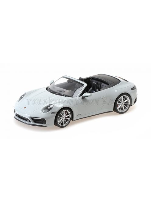 Minichamps - PORSCHE  911 992 CARRERA 4 GTS CABRIOLET 2020 GREY