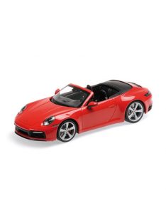   Minichamps - 1:18 Porsche 911 Carrera 4S Cabriolet - 2019 - Red