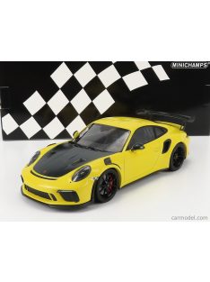   Minichamps - Porsche Porsche 911 991-2 Gt3 Rs Coupe 2019 - Black Wheels Yellow