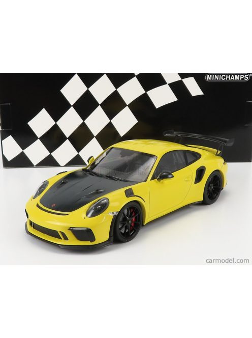 Minichamps - Porsche Porsche 911 991-2 Gt3 Rs Coupe 2019 - Black Wheels Yellow