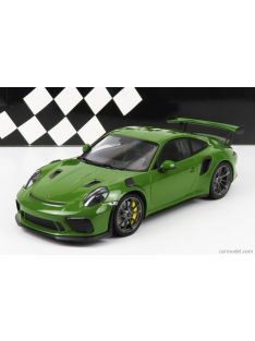   Minichamps - Porsche Porsche 911 991-2 Gt3 Rs Coupe Weissach Package 2019 - Silver Wheels Green