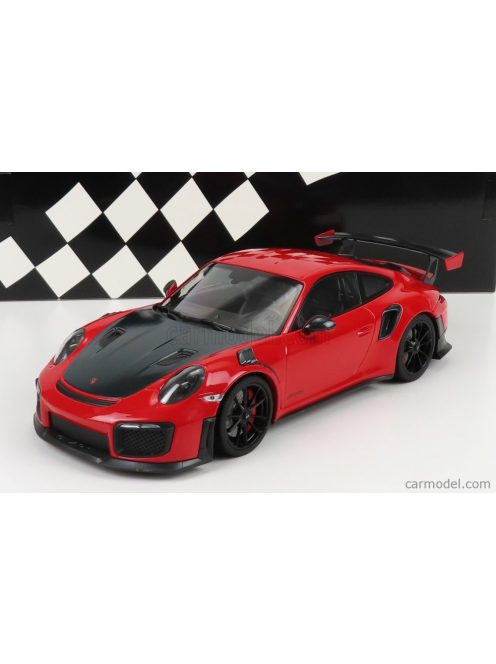 Minichamps - Porsche Porsche 911 991-2 Gt2 Rs Coupe 2018 - Black Wheels Red Black