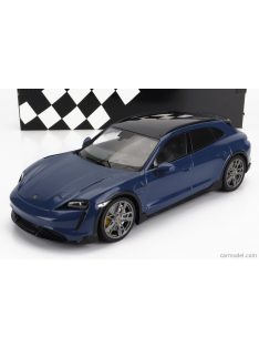   Minichamps - Porsche Taycan Turbo S Cross Turismo 2021 Blue Met