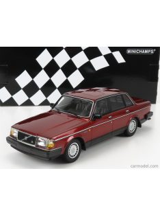 Minichamps - 1:18 Volvo 240 Gl - 1986 - Dark Red Metallic