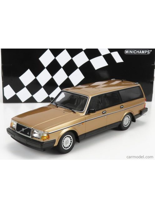 Minichamps - 1:18 Volvo 240 Gl Break - 1986 - Gold