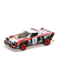   Minichamps - 1:18 LANCIA STRATOS - LANCIA PIRELLI - RÖHRL/GEISTDÖRFER - WINNERS DYNAVIT SAARLAND RALLYE 1978 - MINICHAMPS