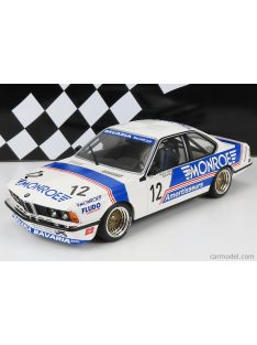   Minichamps - Bmw 6-Series 635 Csi Team Monroe N 12 500Km Monza 1985 C.Ballot-Lena - M.De Deyne White Blue