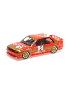   Minichamps - BMW 3-SERIES M3 TEAM SCHNITZER N 3 WINNER GUIA RACE MACAU 1987 ROBERTO RAVAGLIA RED GOLD