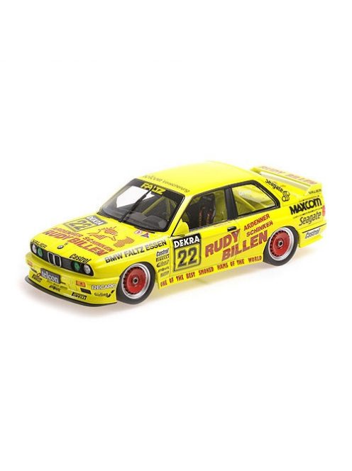 Minichamps - 1:18 Bmw M3 - Valier Motorsport - Harald Grohs - Dtm 1989