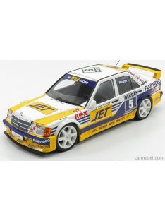   Minichamps - Mercedes Benz 190E 2.5 16V Evo I Team Ms-Jet N 5 Dtm Season 1989 M.Reuter White Yellow Blue