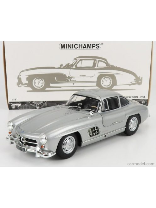 Minichamps - Mercedes Benz Sl-Class 300Sl Coupe Gullwing (W198) 1954 Silver