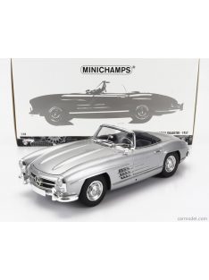   Minichamps - Mercedes Benz 300Sl Roadster Spider (W198) 1957 Silver