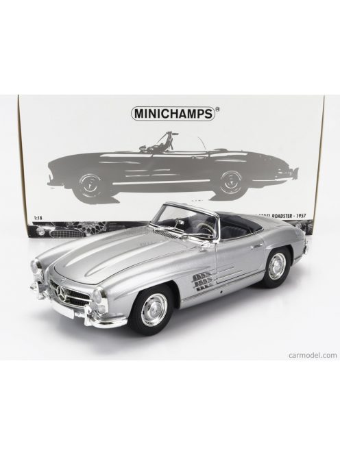 Minichamps - Mercedes Benz 300Sl Roadster Spider (W198) 1957 Silver