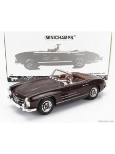   Minichamps - Mercedes Benz 300Sl Roadster Spider (W198) 1957 Dark Red