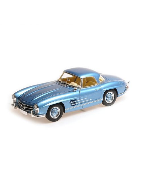 Minichamps - 1:18 Mercedes-Benz 300 Sl Roadster (W198) - 1958 - Blue Metallic - W/Hardtop