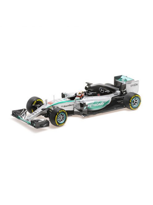 Minichamps - 1:18 Mercedes Amg Petronas F1 Team W06 Hybrid - Lewis Hamilton - World Champion 2015