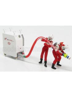   Minichamps - FIGURES F1 PIT-STOP TOYOTA 2002 RIFORNIMENTO - FIGURES WHITE RED