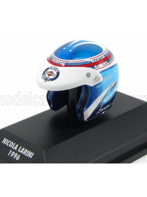 Minichamps - HELMET CASCO HELMET ALFA ROMEO DTM 1996 N.LARINI 2 TONE BLUE WHITE