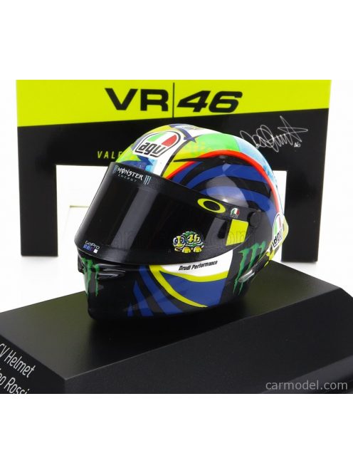 Minichamps - Agv Casco Helmet - Yzr-M1 Team Monster Energy N 46 Winter Test Sepang Motogp Season 2020 Valentino Rossi Various