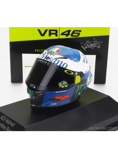 Minichamps - Agv Casco Helmet - Yzr-M1 Team Monster Energy N 46 Race 1 Misano Motogp 2020 Valentino Rossi Various