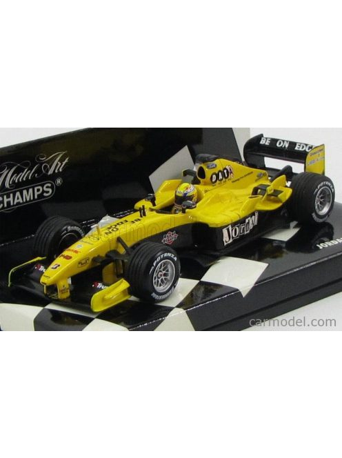 Minichamps - Jordan F1 Ford Ej14 N 19 Race Version 2004 G.Pantano Yellow Black