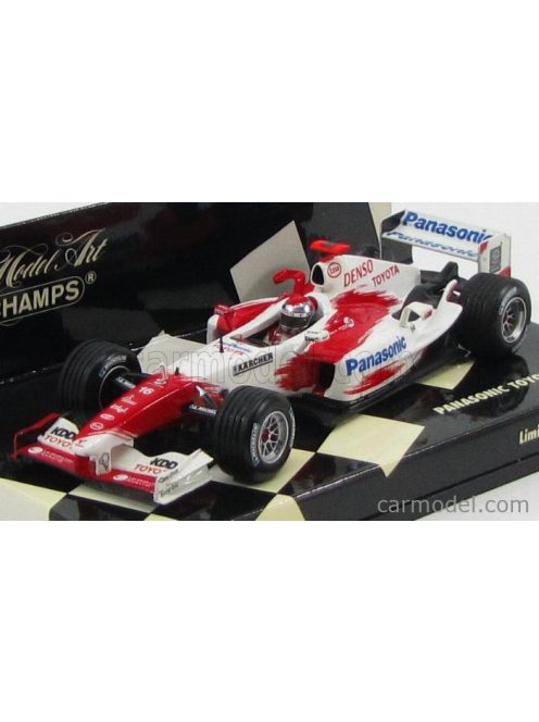 Minichamps - Toyota F1 Tf104B N 16 Season 2004 Jarno Trulli White Red