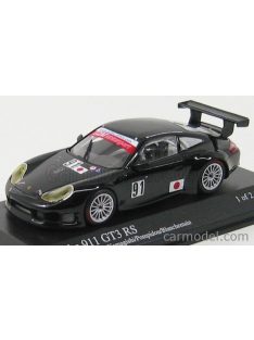   Minichamps - Porsche 911 Gt3-Rs T2M Motorsport N 91 Essais Du Mans 2005 Yamagishi Pompidou Black