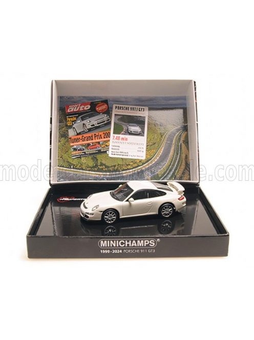 Minichamps - PORSCHE 911 997 GT3 RS COUPE SPORT AUTO 2006 WHITE