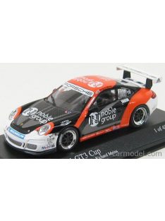   Minichamps - Porsche 911 Gt3 N 19 Cup Carrera Cup Asia Macau 2007 R. Meins Black Orange