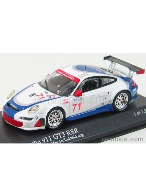 Minichamps - Porsche 911 Gt3Rsr N 71 12H Sebring 2007 Henzler Lidel White Blue Red