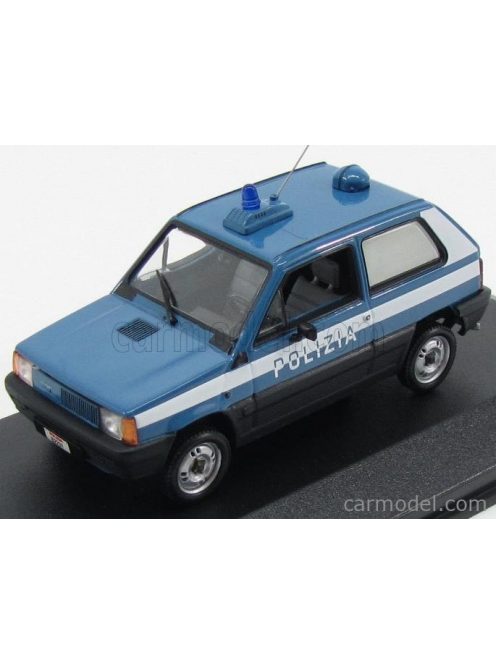 Minichamps - Fiat Panda 1980 Polizia - Police Blue White