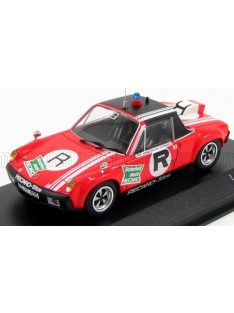   Minichamps - PORSCHE 914/6 ONS R2 1974 - SERVIZIO DI SICUREZZA IN PISTA RED BLACK